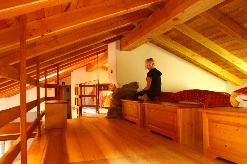 Auberge Lou Creton Di Lui Hostel Pontboset Zimmer foto